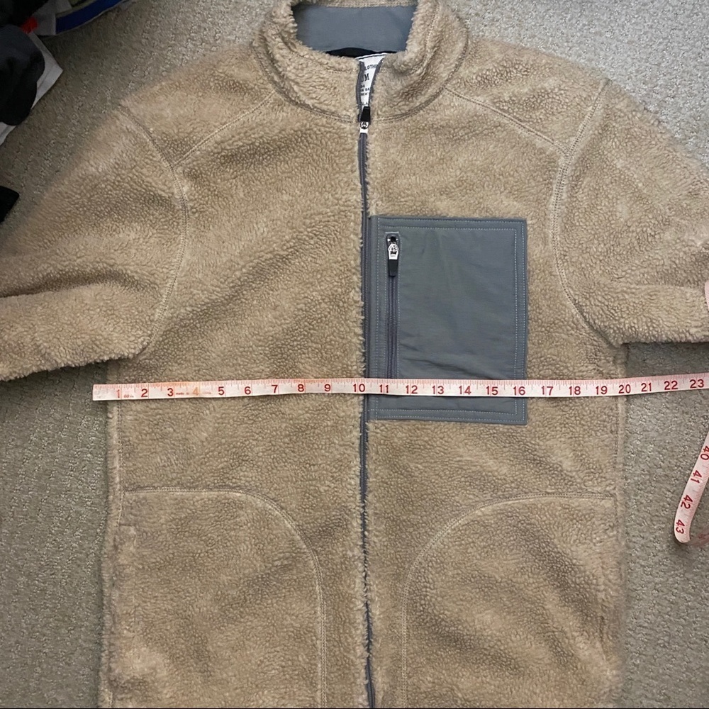 Old Navy Deep Pile Jacket Mens Size Medium - Picture 7 of 9